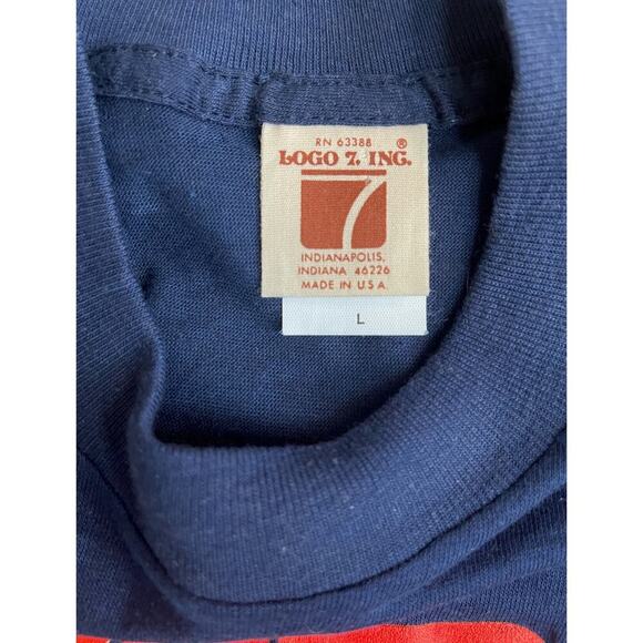 Rare Vintage 80s Single Stitch CART Racing Indy Car Winners T-Shirt Made in USA - Picture 5 of 8